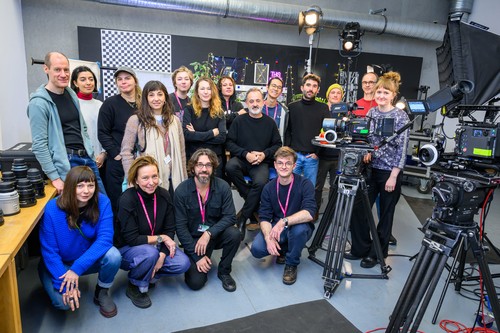 Berlinale Talents 2024 Camera Studio participants with mentors and supporters